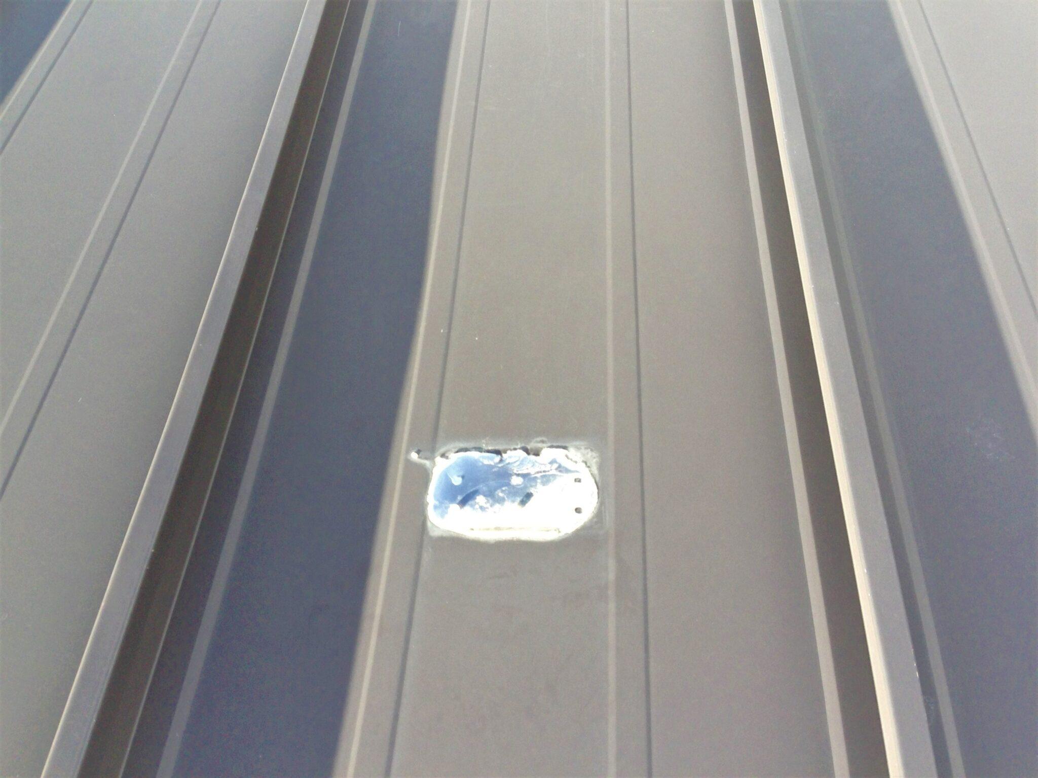 glue on snow guards for metal roofs